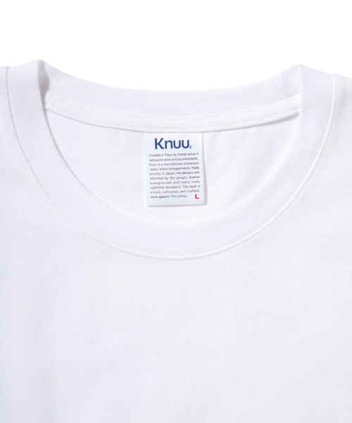 Knuu(ヌウ)の「9.5oz Heavy T-Shirt(Tシャツ/カットソー・メンズ・ブラック/ネイビー/ホワイト/ブラウン/ダークネイビー・XX-LARGE/X-LARGE/LARGE/MEDIUM/SMALL/X-SMALL)」の16枚目の写真