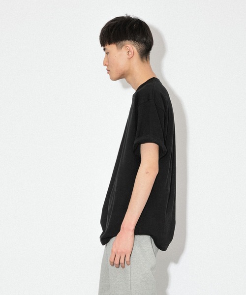 Knuu(ヌウ)の「9.5oz Heavy T-Shirt(Tシャツ/カットソー・メンズ・ブラック/ネイビー/ホワイト/ブラウン/ダークネイビー・XX-LARGE/X-LARGE/LARGE/MEDIUM/SMALL/X-SMALL)」の19枚目の写真