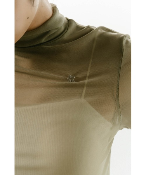 K motif sheer tops（Tシャツ/カットソー）｜Knuth Marf
