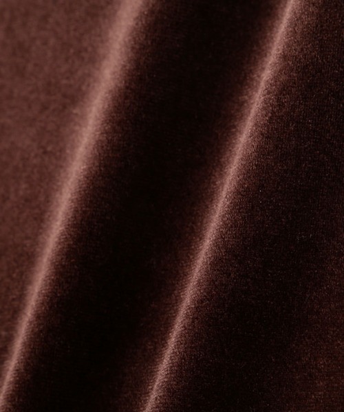 etre tokyo Iラインベロアスカート　ブラウン Iラインベロアスカート(S BROWN): ボトムス │ ETRE TOKYO