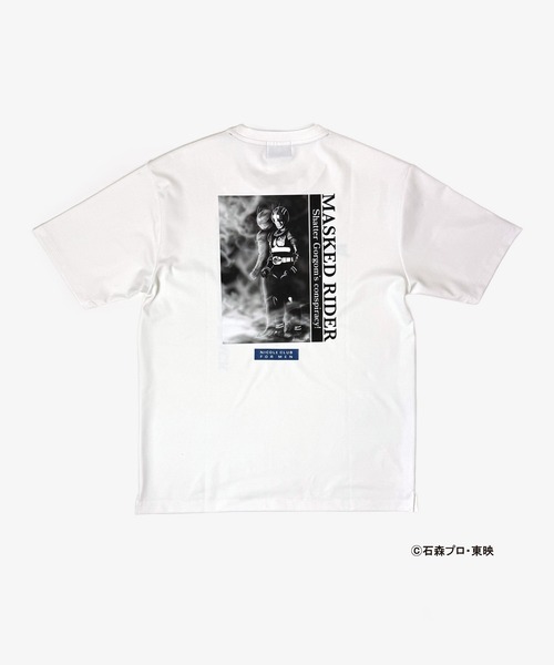NICOLE CLUB FOR MEN（ニコルクラブフォーメン）の「仮面ライダー　コラボTシャツ（Tシャツ/カットソー・メンズ・ホワイト系1/ホワイト系2/ホワイト系3/ブラック系2/ブラック系1・MEDIUM/LARGE/X-LARGE）」の15枚目の写真