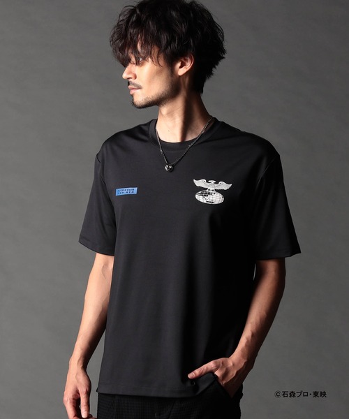 MEDM×仮面ライダー コラボ Tシャツ 半袖 オーバーサイズ 仮面ライダー コラボTシャツ（Tシャツ/カットソー）｜NICOLE