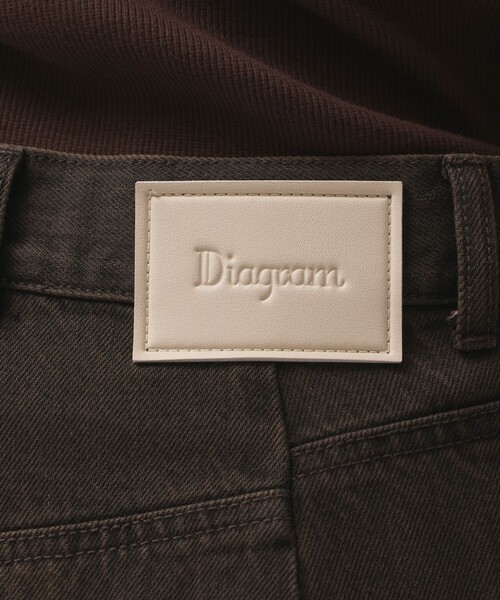 Diagram(ダイアグラム)の「バギーデニムパンツ(デニムパンツ・レディース・サックスブルー/ブラウン・38/36)」の22枚目の写真