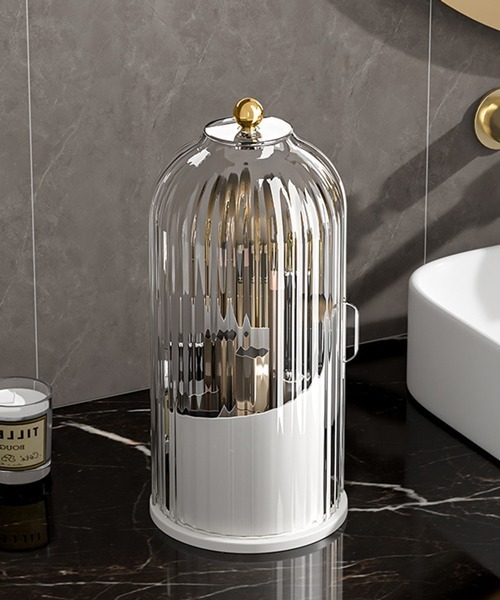 Ein/クリア 鳥かご型 メイクブラシスタンド コスメケース（その他
