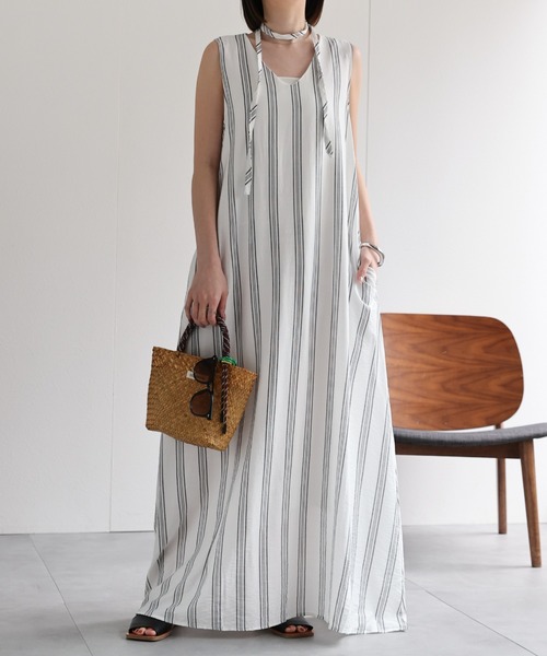 Sov.のストライプのワンピース ストライプワンピース | レディース服・レディースファッション