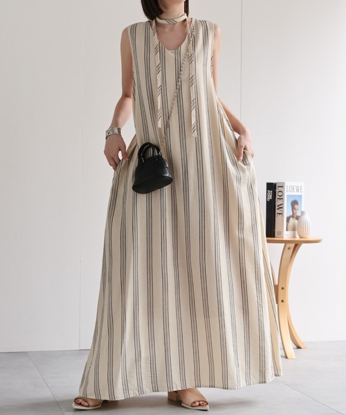 極美品♡ルネ♡ストライプワンピース 11004715219200260001