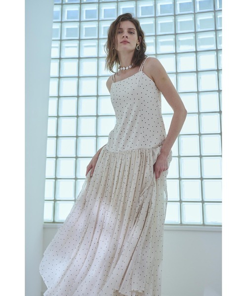 Juliette Dress ロースウィッチングWストラップロングドレス