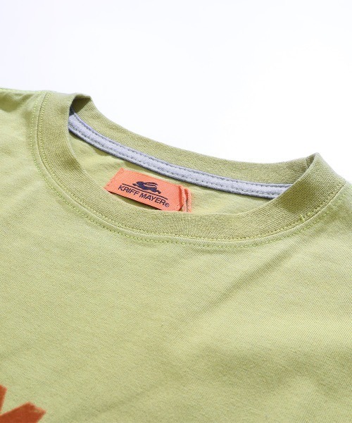 KRIFF MAYER(クリフメイヤー)の「【本体綿100%】プリントロンT(マフラーハスキー)(Tシャツ/カットソー・レディース・カラフル/ライトグリーン/オレンジ/ブルー/グレー/オフホワイト/ブラック・LARGE/MEDIUM)」の20枚目の写真