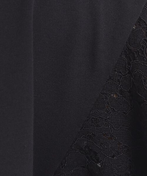 ITS'DEMO(イッツデモ)の「【手洗い可】袖フレアレースプルオーバー(Tシャツ/カットソー・レディース・ブラック/オフホワイト/サックスブルー/ピンク系・00)」の19枚目の写真