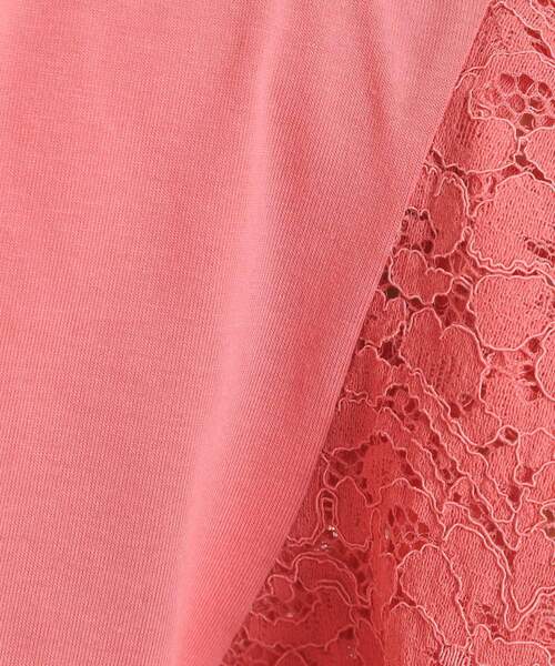 ITS'DEMO(イッツデモ)の「【手洗い可】袖フレアレースプルオーバー(Tシャツ/カットソー・レディース・ブラック/オフホワイト/サックスブルー/ピンク系・00)」の11枚目の写真