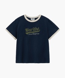 MARITHE + FRANCOIS GIRBAUD（マリテフランソワジルボー）の「W VINTAGE BASEBALL RINGER TEE（Tシャツ/カットソー）」