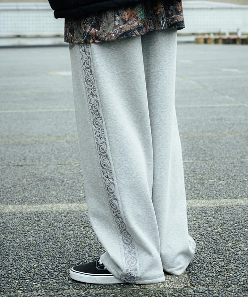 Subciety(サブサエティ)の「Washed sweat slacks(スウェットパンツ・メンズ・ブラック/グレー/ブラウン・SMALL/MEDIUM/LARGE/X-LARGE)」の2枚目の写真