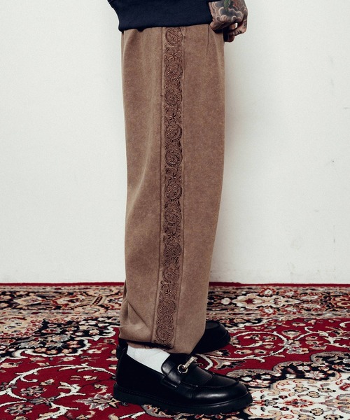 Subciety(サブサエティ)の「Washed sweat slacks(スウェットパンツ・メンズ・ブラック/グレー/ブラウン・SMALL/MEDIUM/LARGE/X-LARGE)」の5枚目の写真