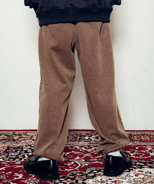 Subciety(サブサエティ)の「Washed sweat slacks(スウェットパンツ・メンズ・ブラック/グレー/ブラウン・SMALL/MEDIUM/LARGE/X-LARGE)」の6枚目の写真