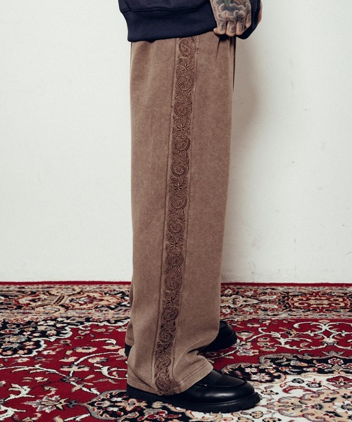 Subciety(サブサエティ)の「Washed sweat slacks(スウェットパンツ・メンズ・ブラック/グレー/ブラウン・SMALL/MEDIUM/LARGE/X-LARGE)」の19枚目の写真