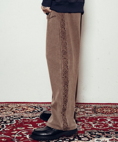 Subciety(サブサエティ)の「Washed sweat slacks(スウェットパンツ・メンズ・ブラック/グレー/ブラウン・SMALL/MEDIUM/LARGE/X-LARGE)」の21枚目の写真