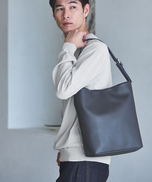 WEB限定】GLR レザーライク ファンクショナル ショルダーバッグ