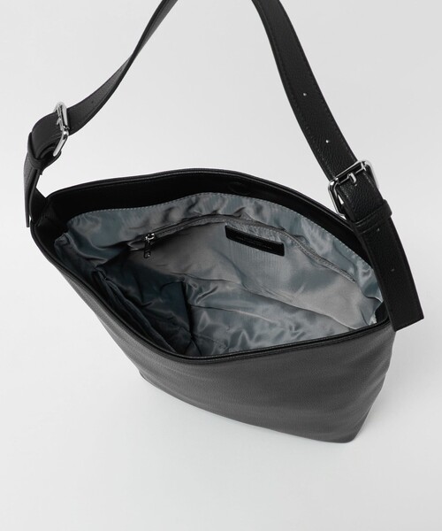 HVNF green label relaxing 黒ショルダーバッグ green label relaxing ショルダーバッグ バッグ ダブルバックル