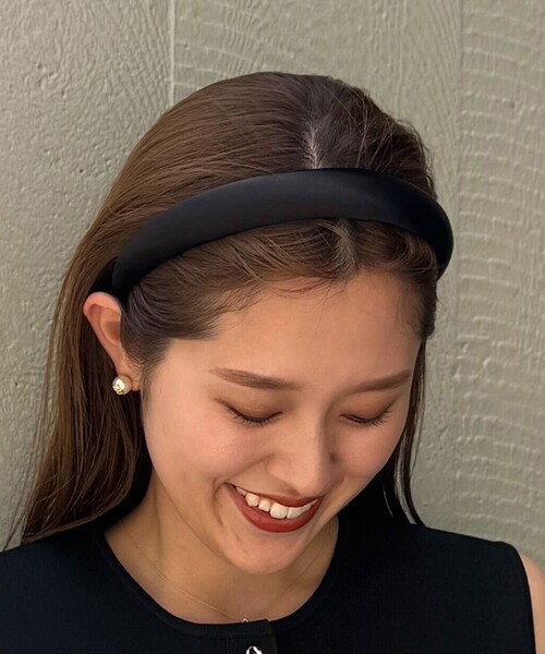 NOLLEY’S(ノーリーズ)の「【PR阿部☆別注】カチューシャボリューム(カチューシャ・レディース・ブラック・FREE)」の3枚目の写真