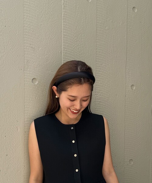 NOLLEY’S(ノーリーズ)の「【PR阿部☆別注】カチューシャボリューム(カチューシャ・レディース・ブラック・FREE)」の5枚目の写真