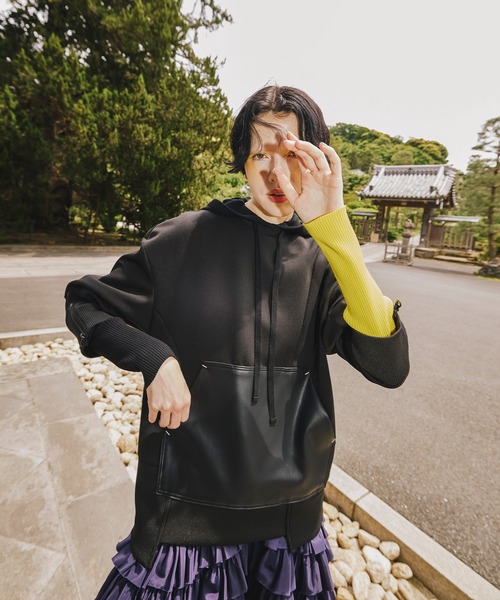 OMMO スウェットパーカー OMMO｜オーエムエムオーのスウェット（長袖）通販 - ZOZOTOWN