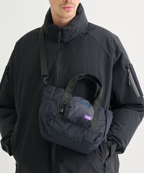 THE NORTH FACE PURPLE LABEL（ザ ノースフェイス パープルレーベル）の「【THE NORTH FACE PURPLE LABEL/ザノースフェイス】CORDURA Nylon Shoulder Tote Bag/コーデュラナイロンショルダートートバック（ショルダーバッグ・メンズ・ブラック/グレー/ダークネイビー・FREE）」の3枚目の写真