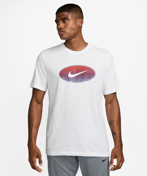NIKE（ナイキ）の「ナイキ  DF SLUB HBR NOVELT S/S  NIKE（Tシャツ/カットソー・メンズ・ホワイト/ブラック/ブルー・S/M/L/LL/3L）」の10枚目の写真