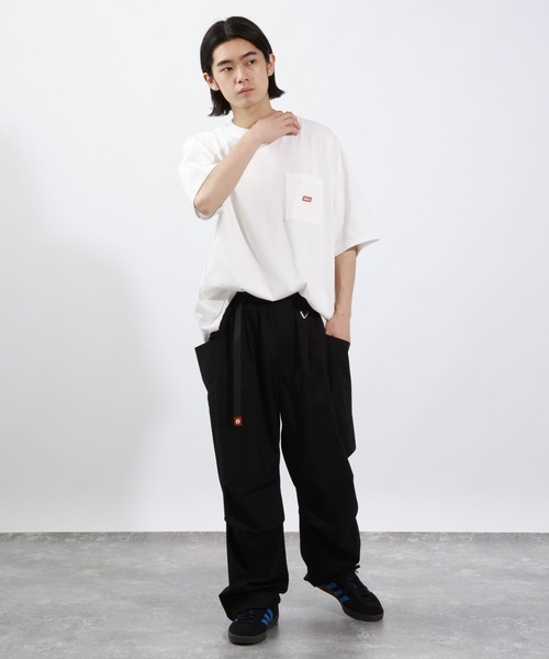 COLEMAN（コールマン）の「【Coleman×TAKEDA BBQwith BAYFLOW】リップパラシュートパンツ（その他パンツ・メンズ・ブラック/カーキ・MEDIUM/LARGE）」の6枚目の写真