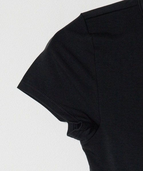 Calvin Klein（カルバン・クライン）の「Calvin Klein/カルバンクライン T-SHIRT BRALETTE Tシャツブラレット（スポーツブラ・レディース・ホワイト・S/M/L）」の3枚目の写真