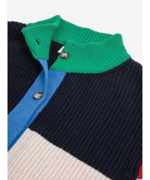 BOBO CHOSES(ボボショーズ)の「Color Block cardigan(カーディガン/ボレロ・レディース・マルチ・XL/L/M/S/XS)」の2枚目の写真