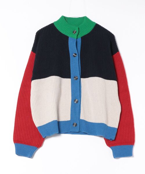 BOBO CHOSES(ボボショーズ)の「Color Block cardigan(カーディガン/ボレロ・レディース・マルチ・XL/L/M/S/XS)」の8枚目の写真