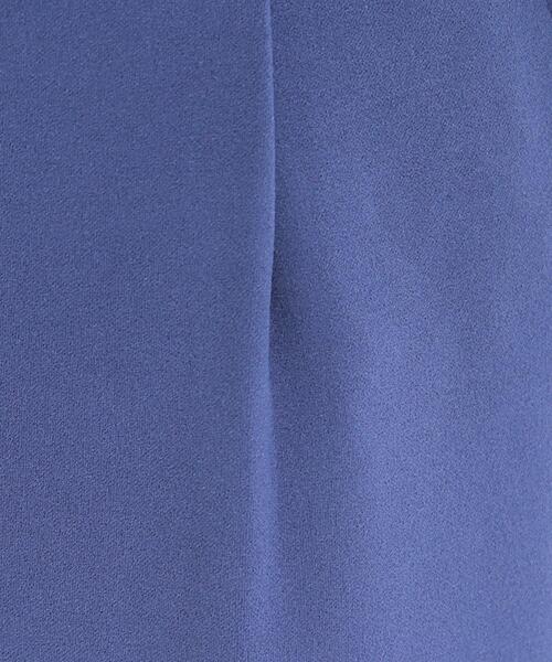 SHOO・LA・RUE(シューラルー)の「【S-LL/ストレッチ】脚のラインを拾いにくい スマートワイドパンツ(その他パンツ・レディース・ブルー/チャコールグレー/ブラック・02/01/04/03)」の11枚目の写真