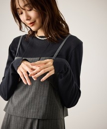 ROPE' PICNIC | ラメシアーリブカットソー(Tシャツ/カットソー)