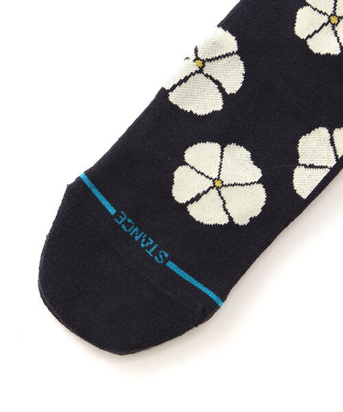 STANCE（スタンス）の「STANCE /スタンス /FLORAL CREW（ソックス/靴下・メンズ・ネイビー・L）」の4枚目の写真