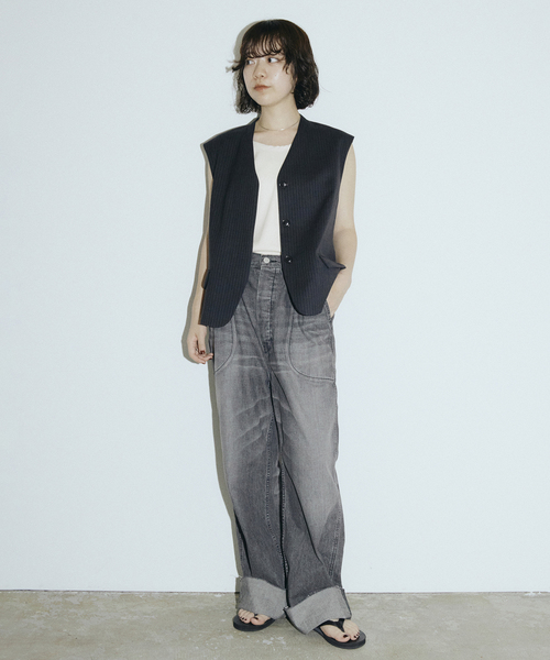 jane smith タンク セール】JANE SMITH/ジェーンスミス 別注ワッフルタンク（タンクトップ