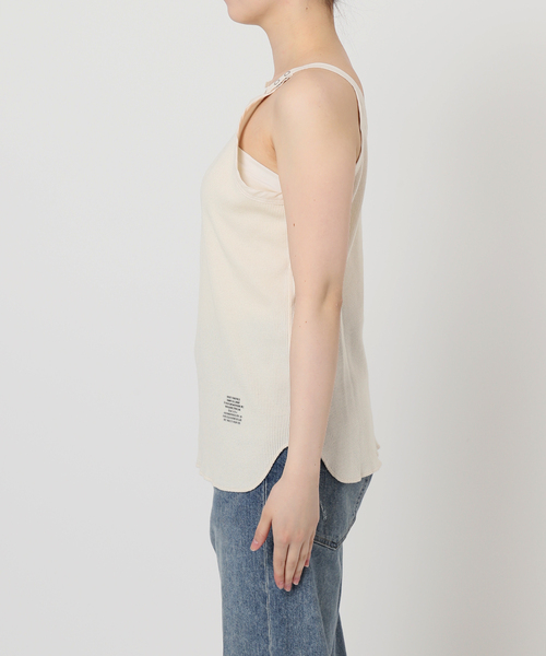jane smith タンク JANE SMITH/ジェーンスミス】COTTON RIB UP AND DOWN TANK T