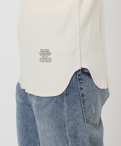 セール】JANE SMITH/ジェーンスミス 別注ワッフルタンク（タンクトップ