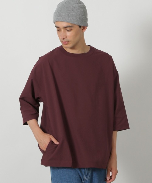 LAKOLE(ラコレ)の「ドライタッチフハクライクT / 573060(Tシャツ/カットソー・メンズ・ホワイト/ボルドー/ブラック・MEDIUM/LARGE)」の11枚目の写真