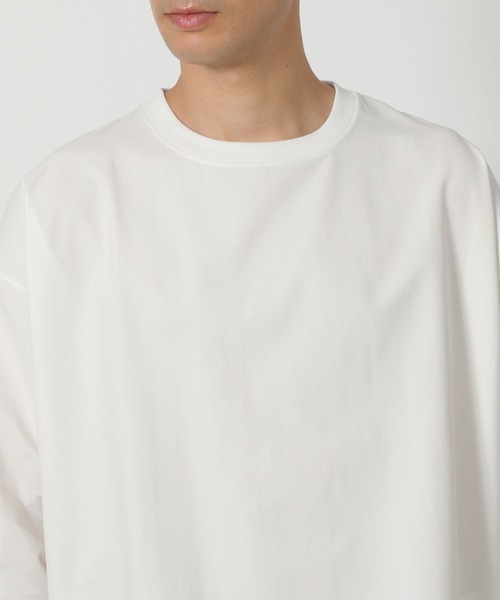 LAKOLE(ラコレ)の「ドライタッチフハクライクT / 573060(Tシャツ/カットソー・メンズ・ホワイト/ボルドー/ブラック・MEDIUM/LARGE)」の15枚目の写真