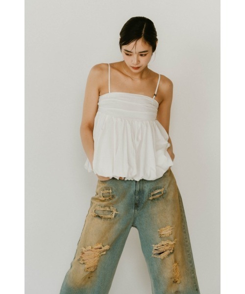 【knuth marf】クヌースマーフ/2way peplum tops 2way peplum tops/3color | KNUTH MARF