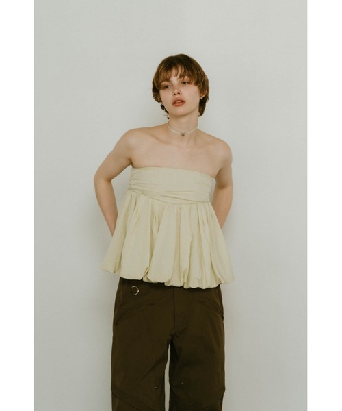 【knuth marf】クヌースマーフ/2way peplum tops 2way peplum tops/3color | KNUTH MARF