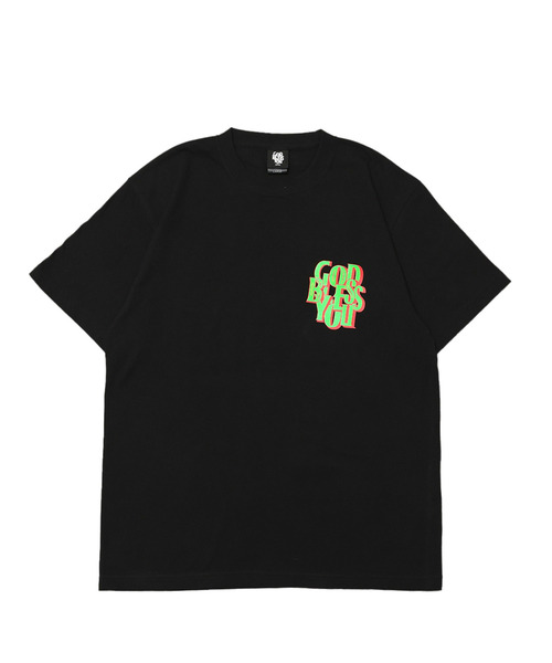 GOD BLESS YOU（ゴッドブレスユー）の「GOD BLESS YOU DIAGONAL LOGO S/S TEE（Tシャツ/カットソー・メンズ・アッシュ/ブラック/チャコール/ホワイト・XXL/XL/L/M）」の11枚目の写真