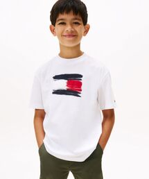 TOMMY HILFIGER | BOYS フラッグアーカイブショートスリーブTシャツ(Tシャツ/カットソー)
