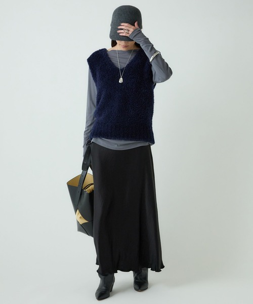 chaos カオス スーペリアランベスト　ネイビー　フリーサイズ Chaos(カオス)/ ペルシアモールベスト（ベスト）｜Chaos（カオス）の