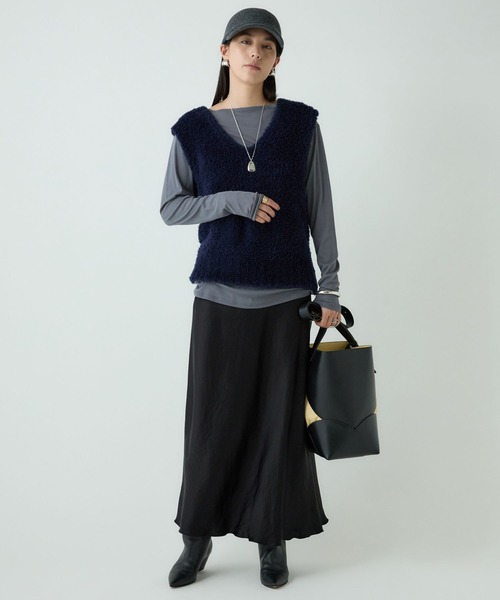 【新品】 chaos カオス ハイマーレニットベスト ブラック　フリー chaos カオス ハイマーレニットベスト ブラック Chaos(カオス