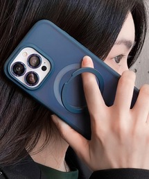 Fun & Daily(t@AhfC[)MagSafeΉ Stand Color iPhone Case 15 16 17 Plus Pro ProMax Air(X}zP[X/Jo[)