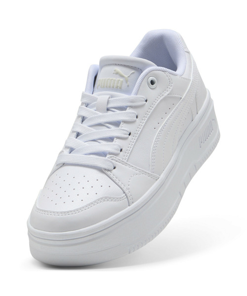 PUMA(プーマ)の「PUMA プーマ ウィメンズ リバウンド フェム ロウ スニーカー(スニーカー・レディース・ホワイト×ブルー/ホワイト/ホワイト×グレー・26.0cm/25.5cm/25.0cm/23.0cm/22.5cm/24.5cm/24.0cm/23.5cm/22.0cm)」の8枚目の写真