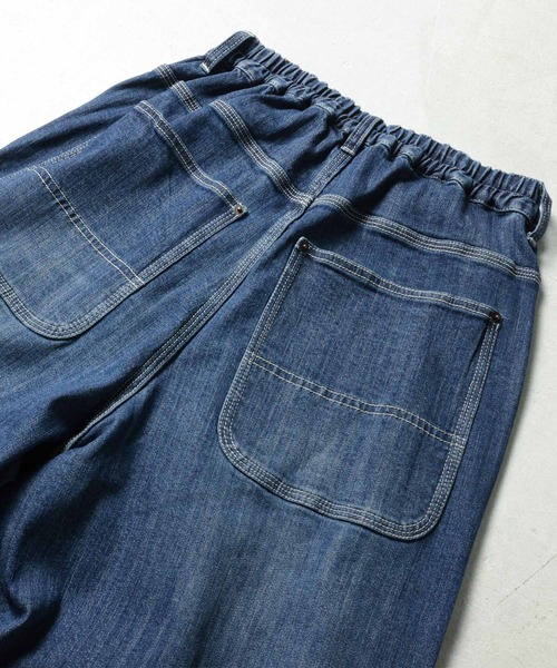soulberry（ソウルベリー）の「令和のデニムpn016（デニムパンツ・レディース・ブルー/ネイビー/サックスブルー・S/3L/LL/L/M）」の13枚目の写真