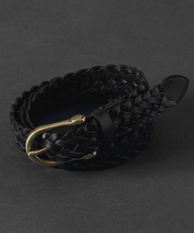 Casper John(LXp[W)Cow leather mesh belt/JEU[bVxg(xg)