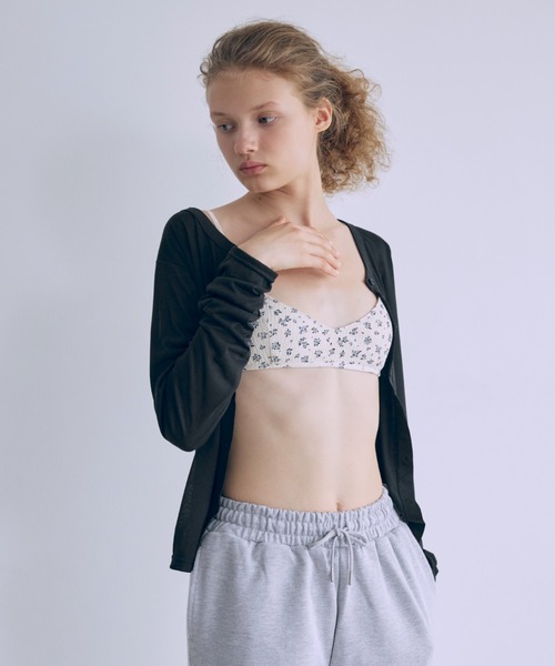 EN NEUME（エンノイム）の「Vintage Flower Bra Top（その他トップス・レディース・ベージュ/アイボリー/ブラック・FREE）」の8枚目の写真